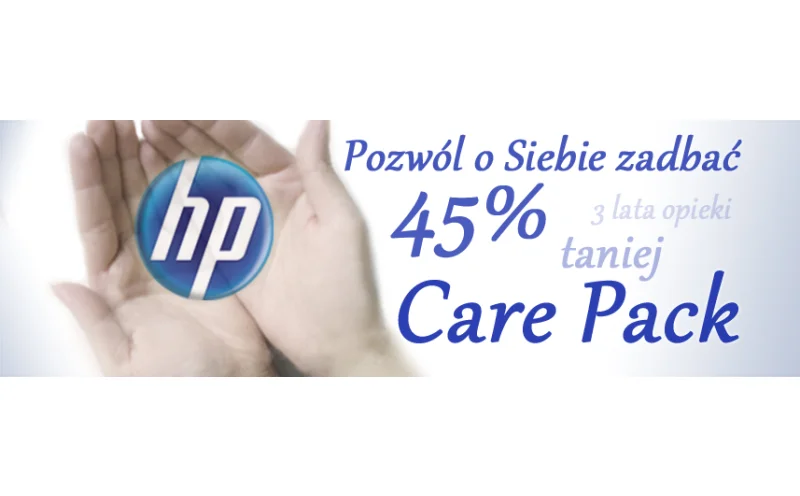 Pozwól o Siebie zadbać - Care Pack HP o 45% taniej