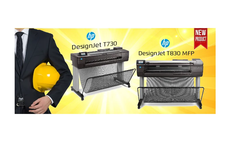 Nowe plotery HP DesignJet T730 & HP DesignJet T830 MFP