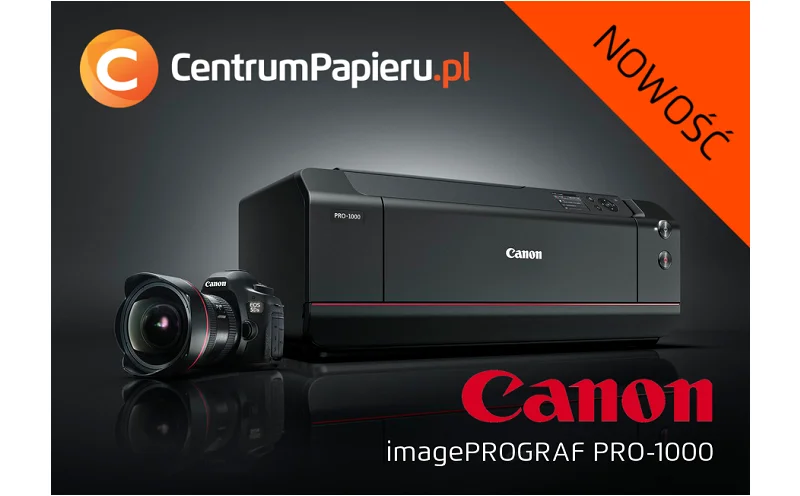 Prezentacja drukarki fotograficznej CANON Pro-1000