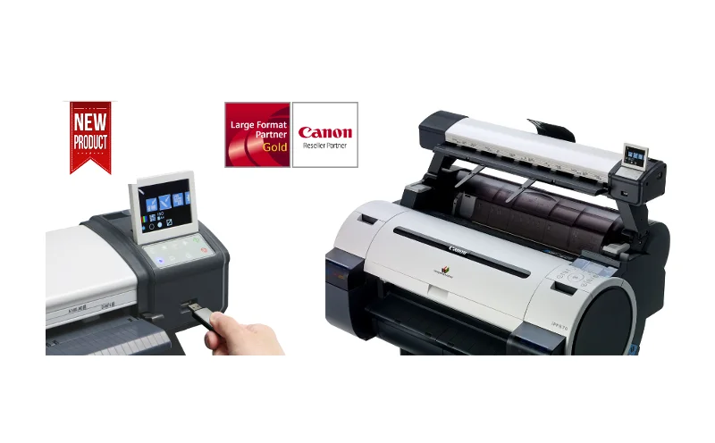 Wybierz pierwsze zintegrowane rozwiązanie MFP na rynku LFP - CANON iPF670 / iPF770