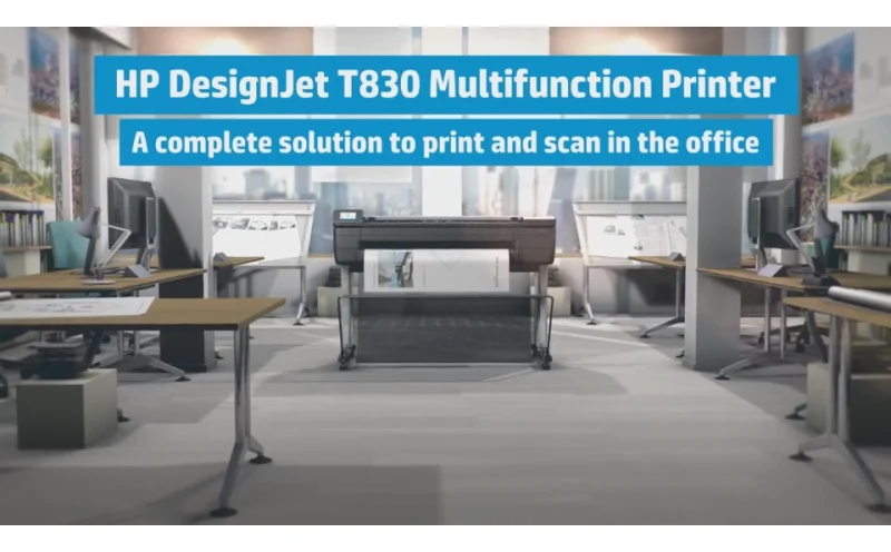 Najnowszy HP DesignJet T830 MFP do zobaczenia w SHOWROOM Centrum Papieru