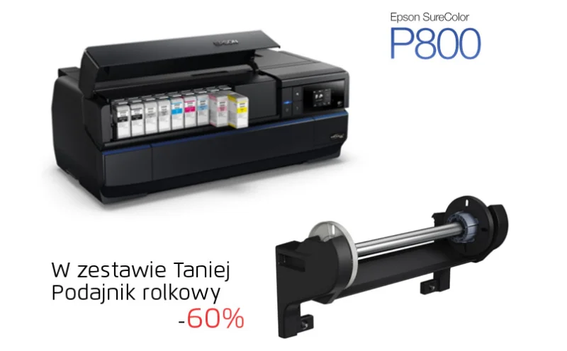 Długość ma znaczenie! Zaoszczędź do 600 zł! EPSON SC-P800