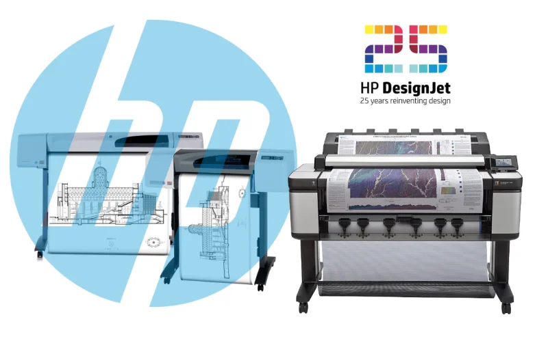 Plotery HP DesignJet - 25 lat