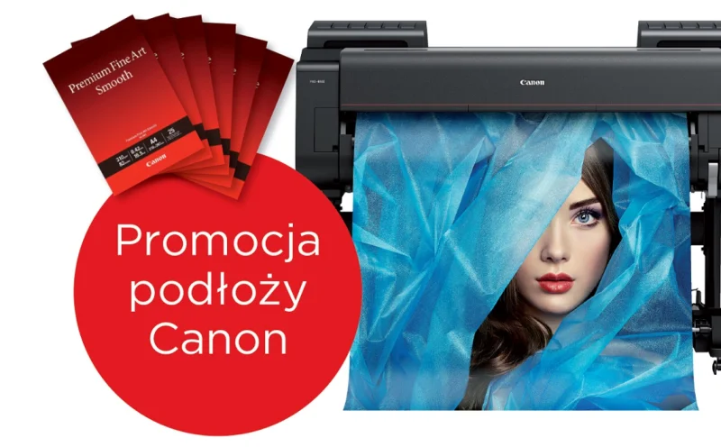 Promocja podłoży do ploterów CANON PRO-2000, PRO-4000S, PRO-4000, PRO-6000S
