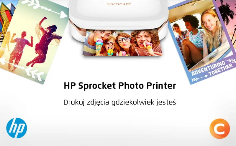 HP Sprocket Photo Printer - doskonale przenośna