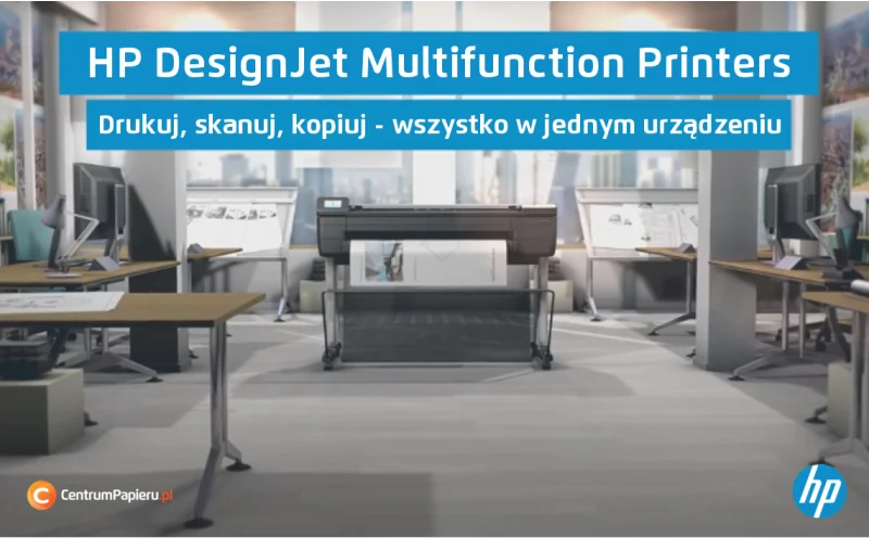 Urządzenia wielofunkcyjne HP DesignJet MFP