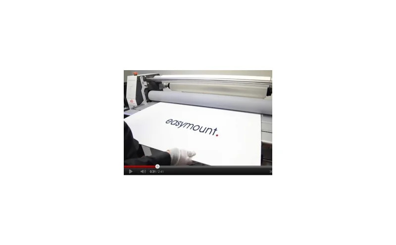 Prezentacja video - laminatory wielkoformatowe Easymount