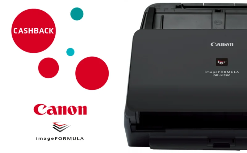 Skanery CANON imageFORMULA - zwrot do 645 PLN