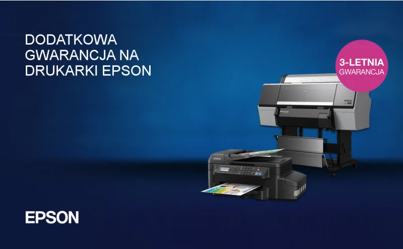 Przedłużona gwarancja EPSON do 3 lat