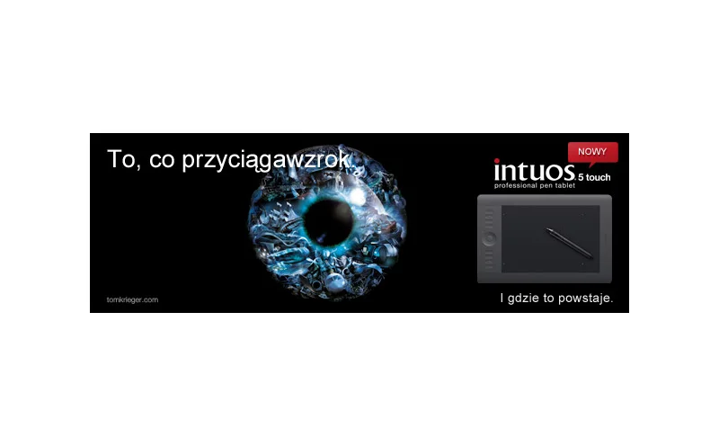 NOWY Wacom Intuos 5 - jeszcze więcej możliwośći.
