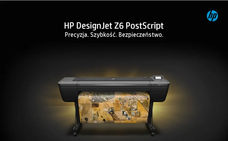 Ploter HP DesignJet Z6 - precyzja, szybkość i bezpieczeństwo