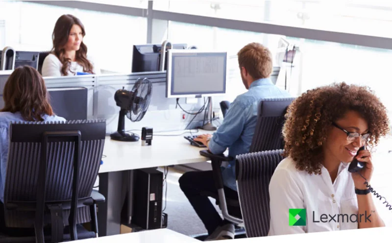 Urządzenia Lexmark dla średnich i dużych grup roboczych