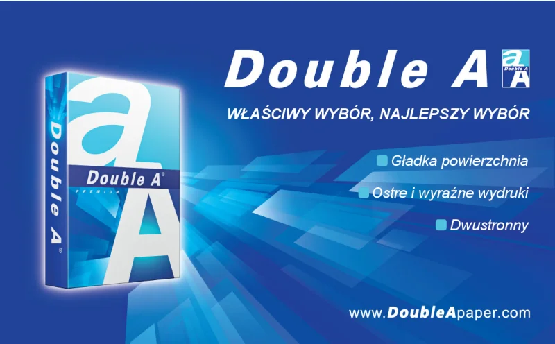 Papier Double A Premium. Właściwy wybór. Najlepszy wybór.