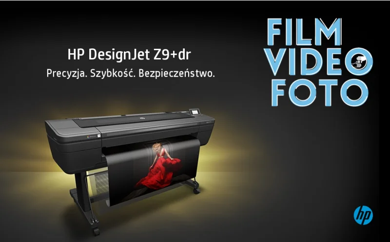 Ploter HP DesignJet Z9+dr na targach FVF w Łodzi