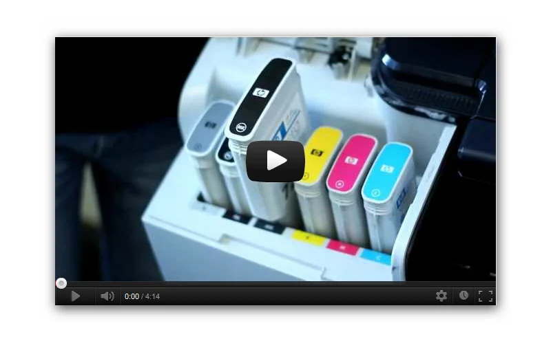 Ploter HP Designjet T2300 eMFP - video prezentacja Centrum Papieru