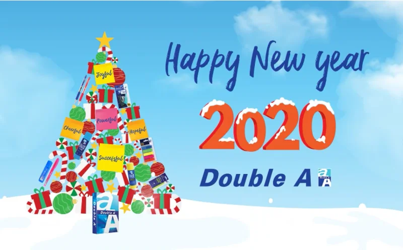 Szczęśliwego Nowego Roku życzy Double A