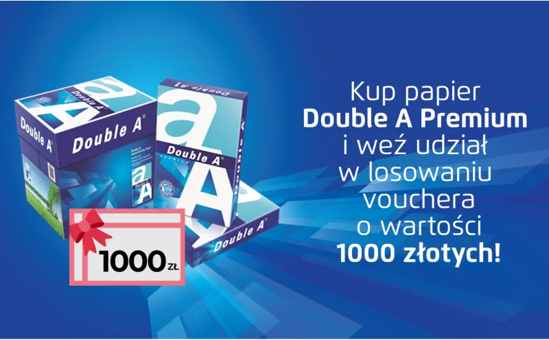 Kup papier Double A Premium i weź udział w losowaniu vouchera