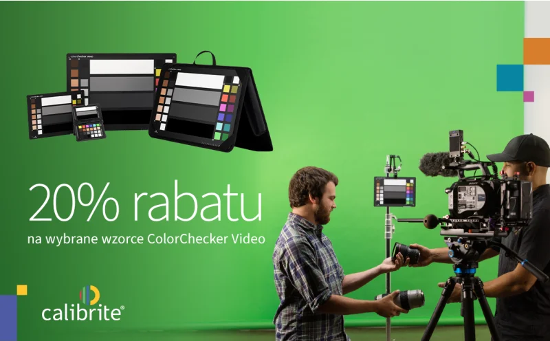 Calibrite ColorChecker Passport Video 2 i ColorChecker Video - Letnia Promocja dla Fotografów i Filmowców
