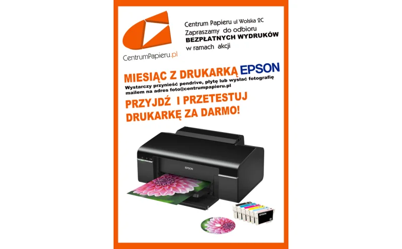 Miesiąc z drukarką EPSON czyli DARMOWE FOTOGRAFIE DLA WAS!