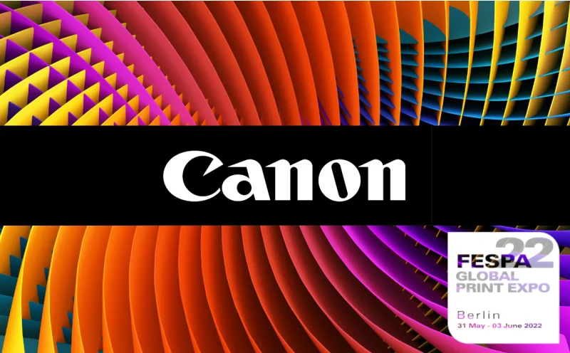Canon inspiruje społeczność grafików wielkoformatowych na targach FESPA 2022