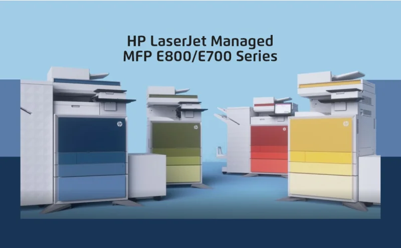 Nowe HP LaserJet Managed MFP E800/E700
