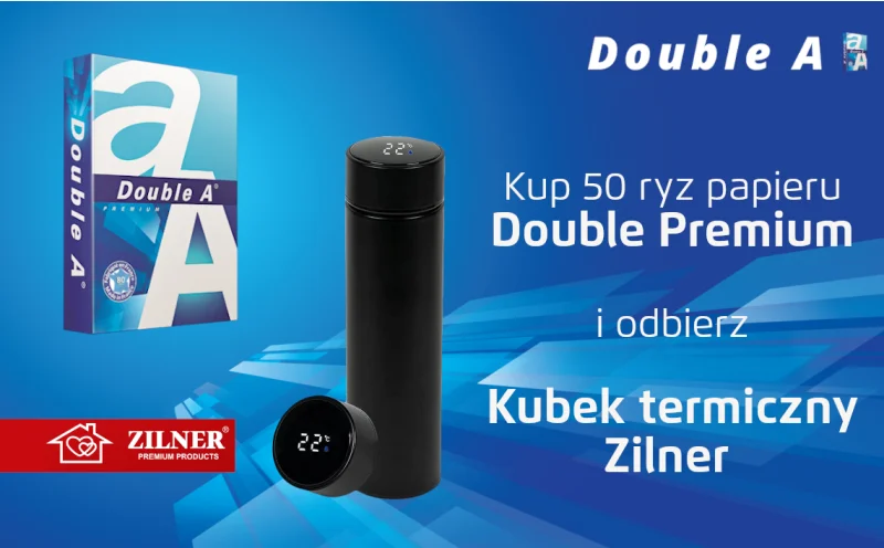 Papier Double A + Kubek termiczny Zilner