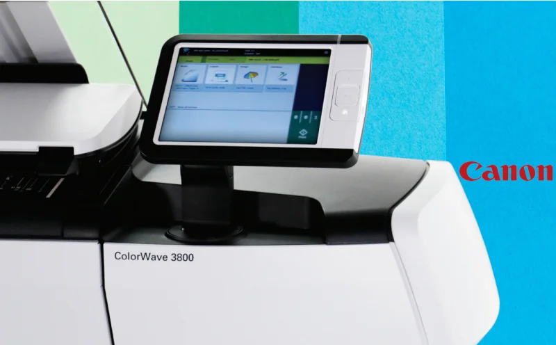 Nowość od firmy Canon - seria drukarek ColorWave 3000 - doskonałość w prostocie obsługi