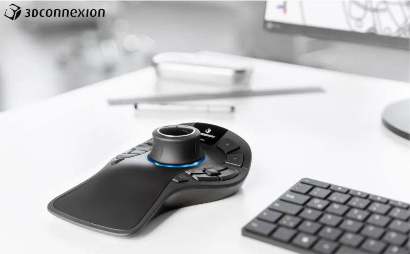 Perfekcyjna ergonomia i precyzja: 3D SpaceMouse Pro Wireless na czele innowacji