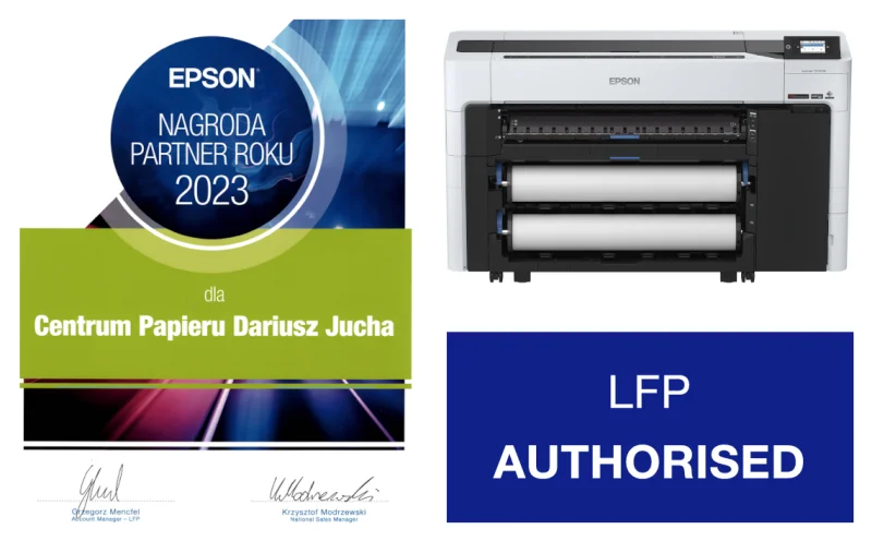 Centrum Papieru Partnerem Roku Epson 2023