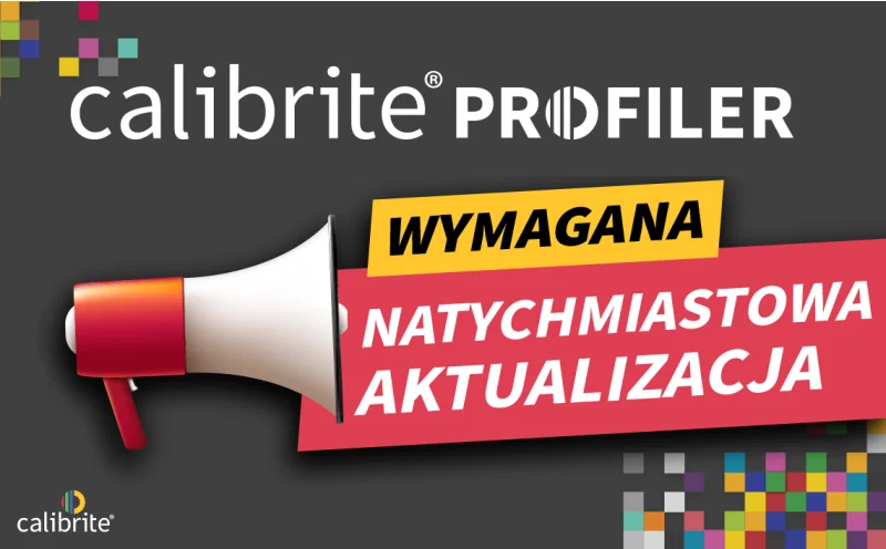 Ważna Aktualizacja Oprogramowania Calibrite PROFILER