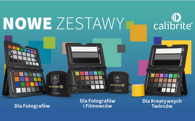 Nowe zestawy Calibrite: Precyzja koloru w zasięgu ręki