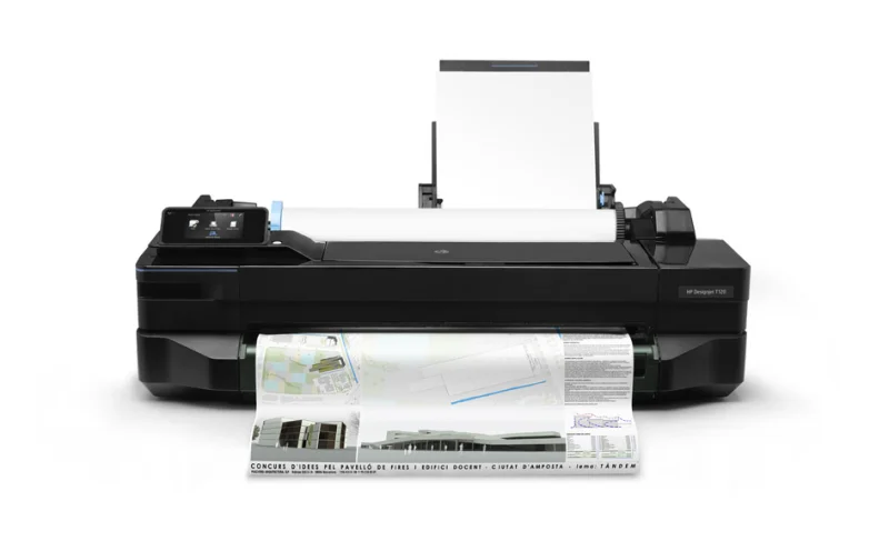 HP Designjet T120 / T520 wideotest Centrum Papieru